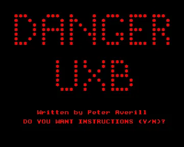 Danger UXB (1983)(Averill, Peter) screen shot title